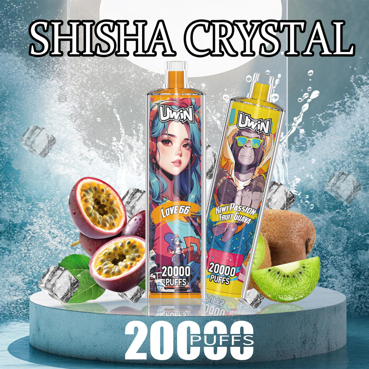 Uwin shisha crystal 20000Puffs Disposable Vape Wholesale