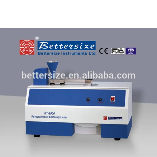 Famous BT-2900 ISO Dry Image Particle Size Particle Shape Measuring System
