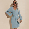 Women's Long Sleeve Knit Sweater Dresses