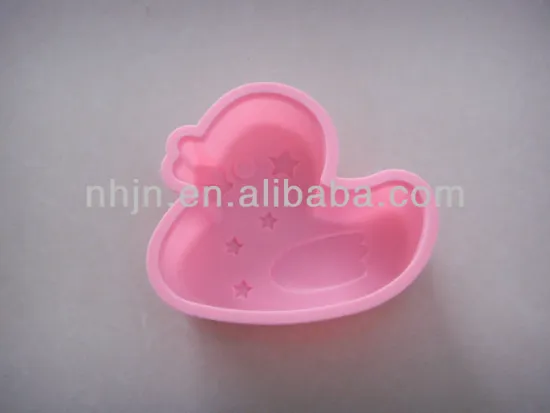 duck shaped silicone cake mould