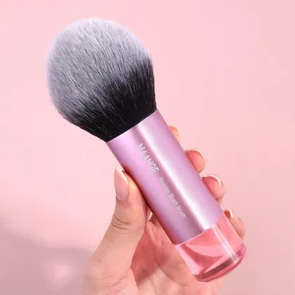 Portable Loose Powder Makeup Brush with Box