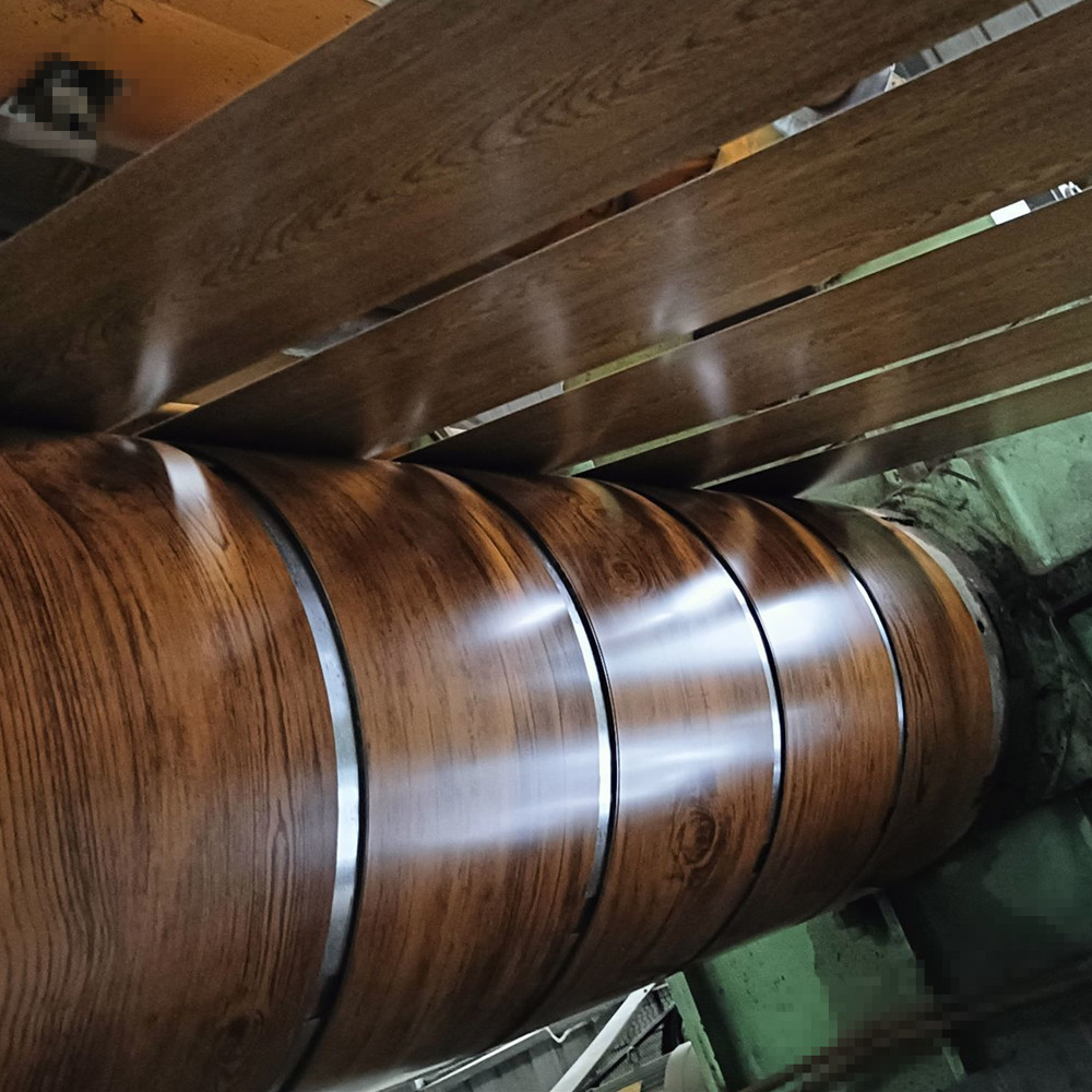 prepainted wood pattern stainless