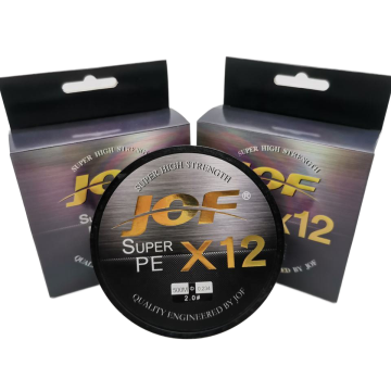 JOF X12 100m PE intrecciata intrecciata per acqua salata e acqua dolce - filo galleggiante galleggiante