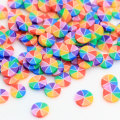 Kleurrijke Cake Brief Slice Kawaii Mini Polymeer Klei DIY Craft Decoratie Charms Nail Arts Telefoon Shell Ornamenten