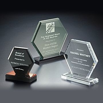 Acrylic Awards, Customized Sizes and Designs are Welcome