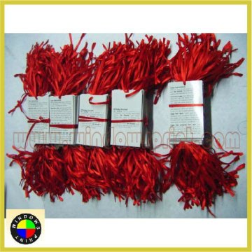 Paper tag for hair extensions