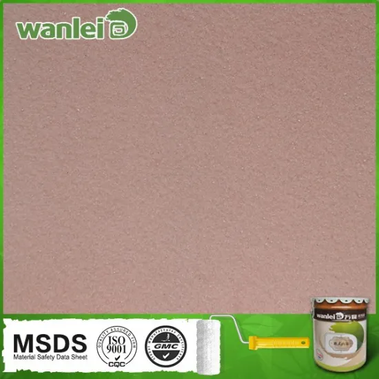 Hot sale light pink natural texture stone paint