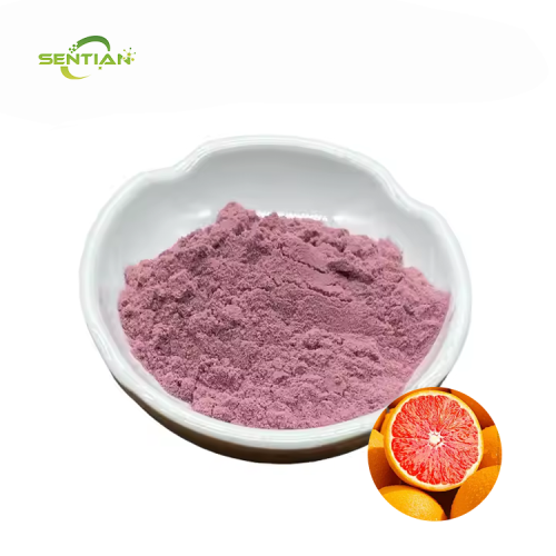 Pure Blood Orange Extract in Powder Form