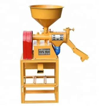 NDRD High Quality small mini home use paddy rice mill machine
