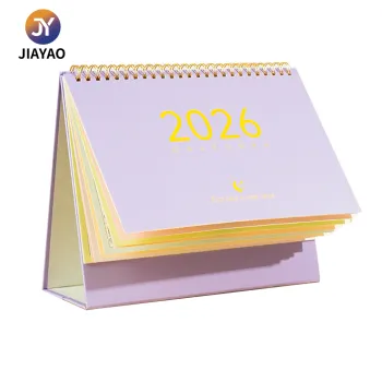 Stylish 2026 Purple Wall Calendar