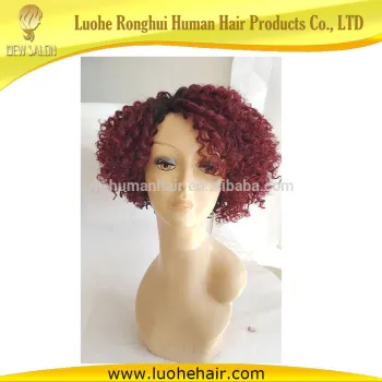 New styling bebe curl baby curl ombre color wigs for black women