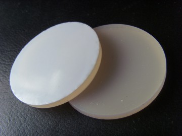 Natural Color Ptef Silicon Septa for Pharmaceutical