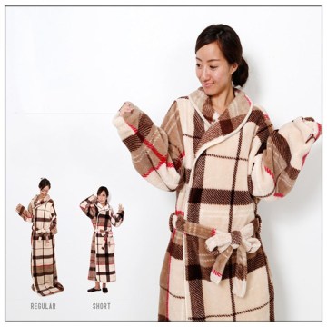 Amazon hot sale soft and warm night gown bathrobe lady women night wear for sexy