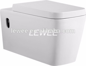 Hot design fashion porcelain wall hung toilet