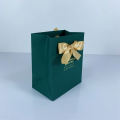 Custom Stamped Gift Paper Bag with Bow