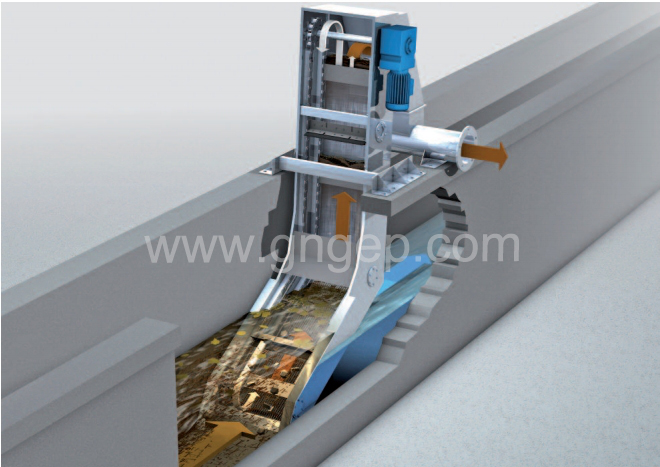 Multi-rake mechanical screen