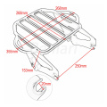 Motorcycle parts electroplating rear shelf