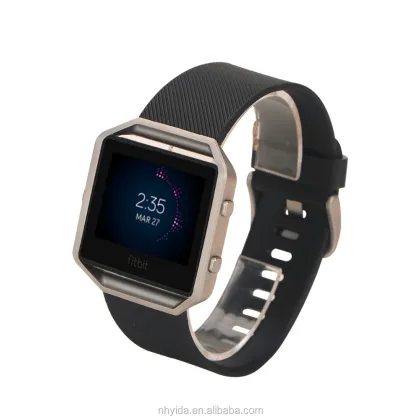 High-Quality Colorful Silicone Smart Watch Bands for Fitbit Blaze