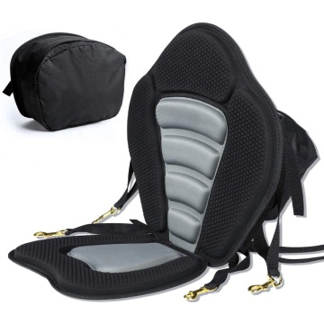 Deluxe Weichkissen Rückenlehne Highback -Angelkajaksitz mit Aufbewahrungstasche
