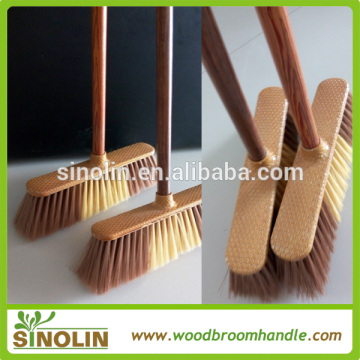 SINOLIN indoor & outdoor plastic broom factory in soft or hard broom hair