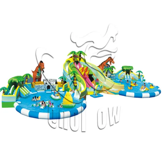 funny adult giant inflatable water slide with pool for sale