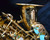 small curved brass body bb soprano saxophone of China musical instruments
