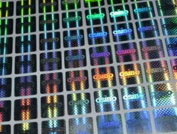 Laser 3D Holographic Sticker Labels