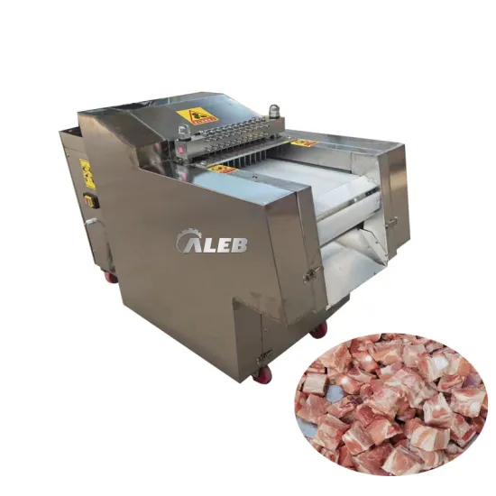 Automated Meat Cutting Machine for Chicken and Sheep Cubes