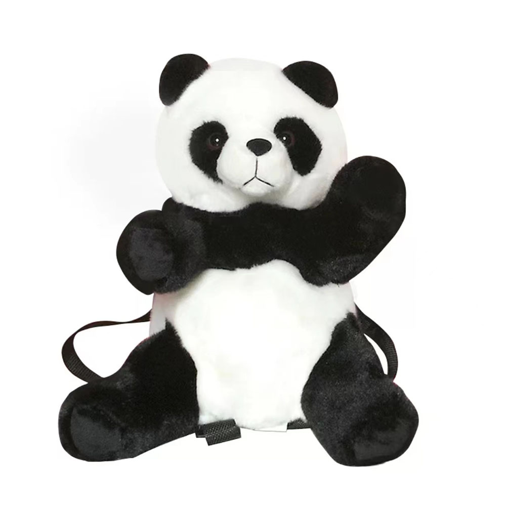Plush Panda Backpack و Lunchbox Set Boy