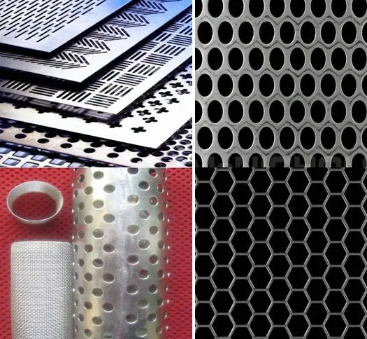 perforated metal sheet panel size