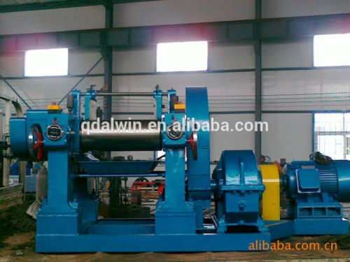 two roll rubber open mixing mill