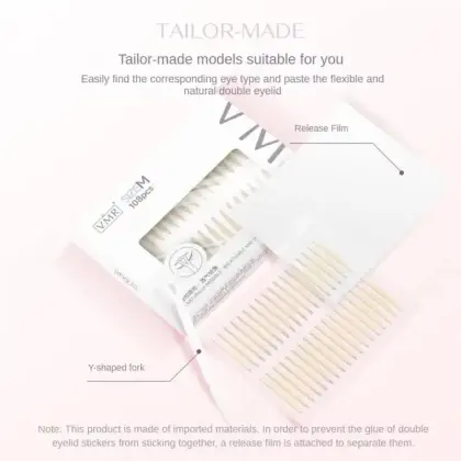 Eyes Invisible Waterproof Double Eyelid Stickers, Natural Look