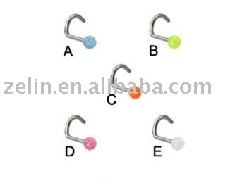beautiful nose piercing jewelry,body jewelry
