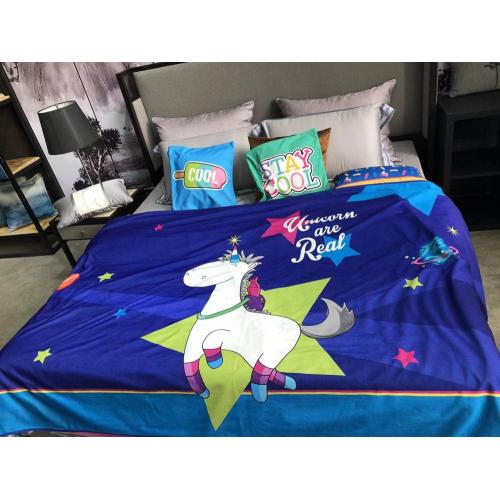 children living room set Parent-Child Soft Print Lightweight Comforter Cover sets Factory