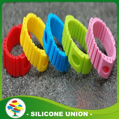 Promotional best silicone mosquito repellent bracelet