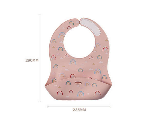 Full Printed Silicone Baby Bibs