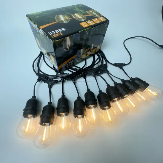 5m to 20m Christmas LED Outdoor String Lights - Shatterproof and Commercial Grade Weatherproof S14 G45 Bulbs