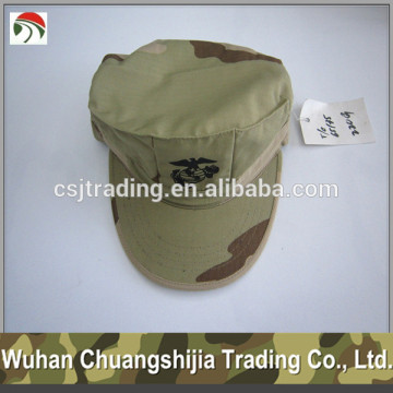 camouflage military cap with logo