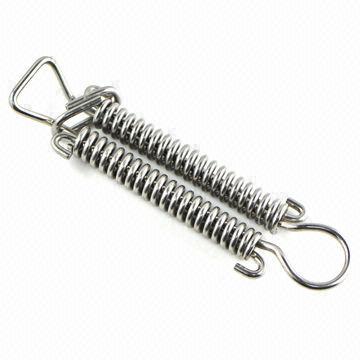 Extension Springs, 1.0 to 7.0mm Wire Diameter Range, Flexible in Custom Design