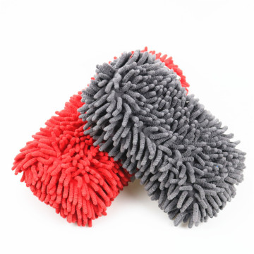 Super Absorption Chenille Sponge & Non-Scratch Brush Car Wash Kit
