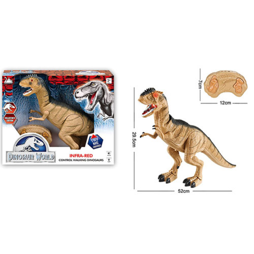 DINOSAUR ISLAND TOYS INFRARED R/C DINOSAUR , WITH SOUND AND LIGHT