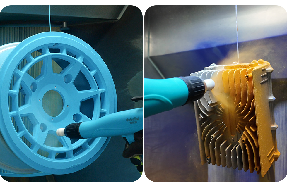 Furniture Chair Manual Electrostatic Powder Coating Gun