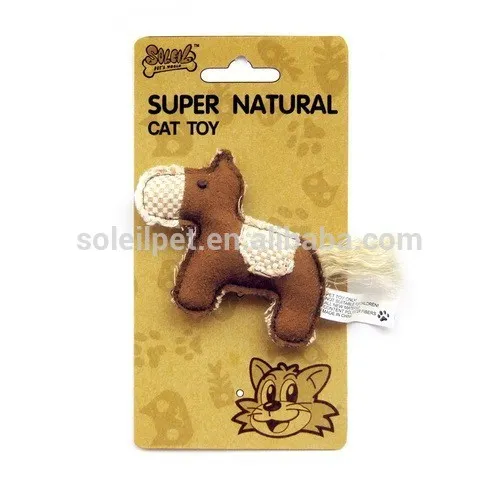Hot Sale Natural Ramie Cat Toy Multi Animal Styles