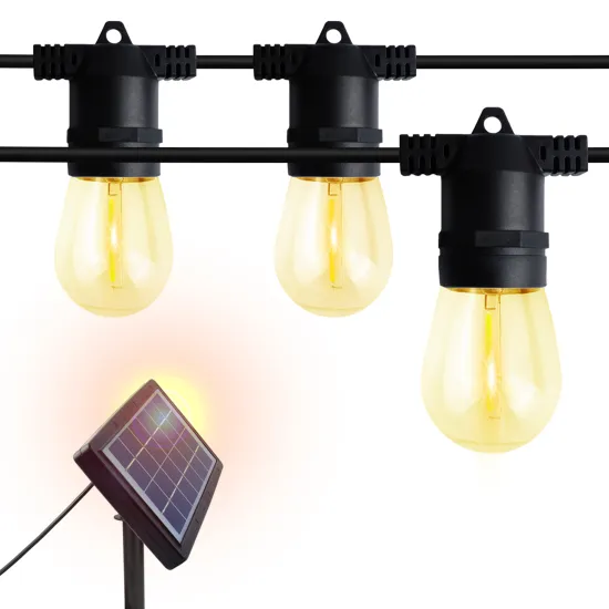 China Wholesale Waterproof Wedding Party Lights: Warm White LED String Lights for Outdoor Garden Decoration