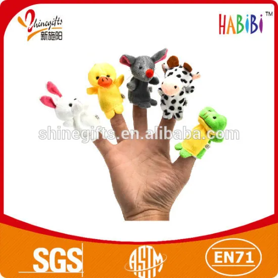 animal lovely hand puppets for kids