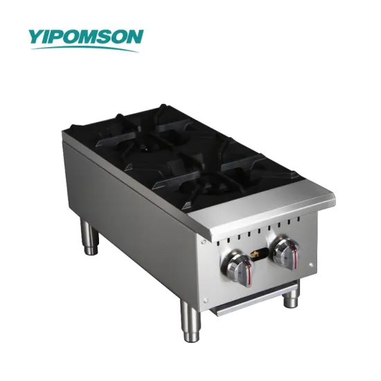 Double Burner Gas Stove for Home and Travel