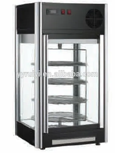 4 glass supermarket cake display showcase refrigerator