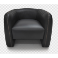 Single round chair sofa