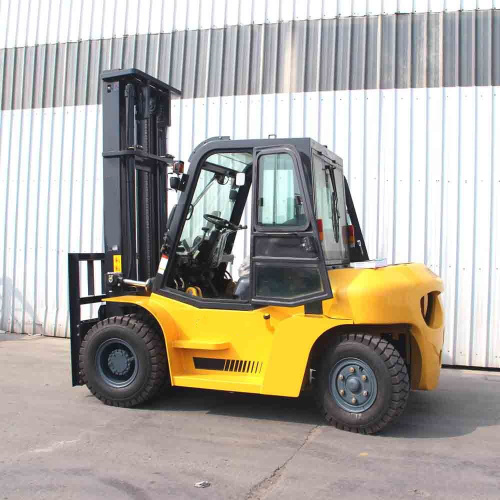 Kapalı kabin ile yeni yan vardiya 5t forklift