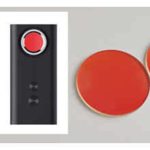 Filtre en verre passe-haut 600 nm pour détecteur anti-espion